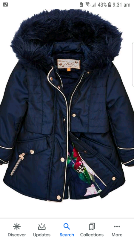 ted baker girls jacket